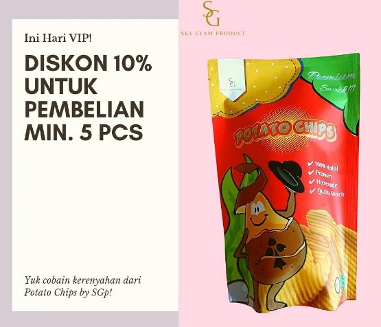 20 Contoh Kata Kata Promosi Keripik Serta Pamflet Nya